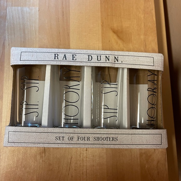 Rae Dunn Other - Rae Dunn Shot Glass Shooter Set NIB